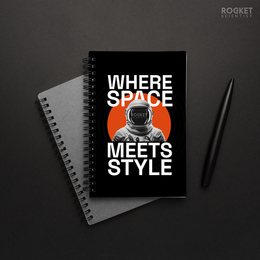 Rocket Scientist A5 'Space Meets Style' Notebook