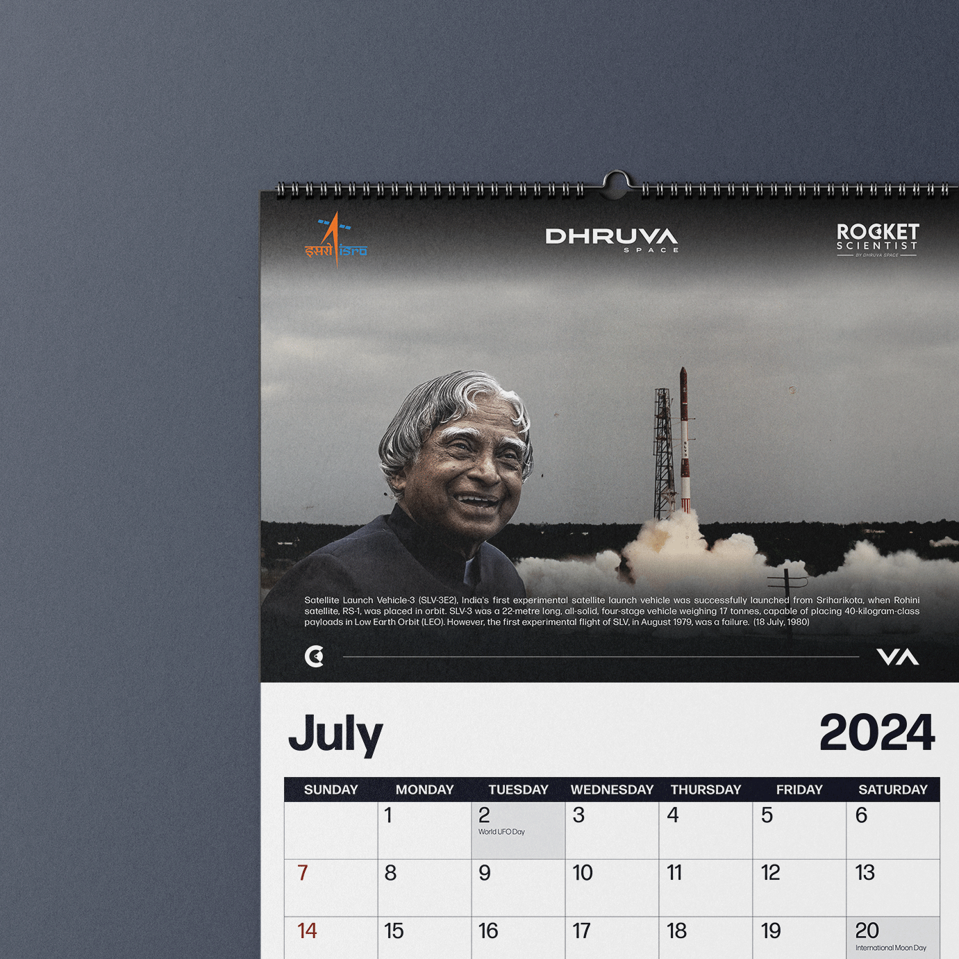 Rocket Scientist Calendar 2024